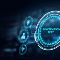PENETRATION TEST inscription, cyber security concept. 3d illustration Your MSP Is Not Your Penetration Test
